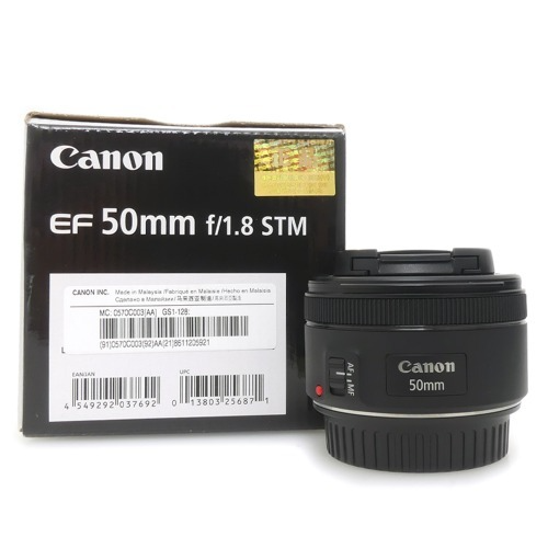 [중고] 캐논 Canon EF 50mm F1.8 STM 정품 , 박스품 (A+)