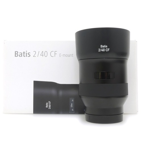 [중고] 자이스 바티스 ZEISS Batis Distagon 40mm F2 CF T* 정품 , 박스품 + 자이스 ZEISS 67mm UV 필터포함 - 소니 E-mount (S)