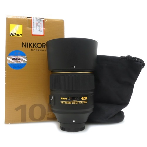 [중고] 니콘 Nikon AF-S NIKKOR 105mm F1.4E ED -N- 정품 , 박스품 (S)