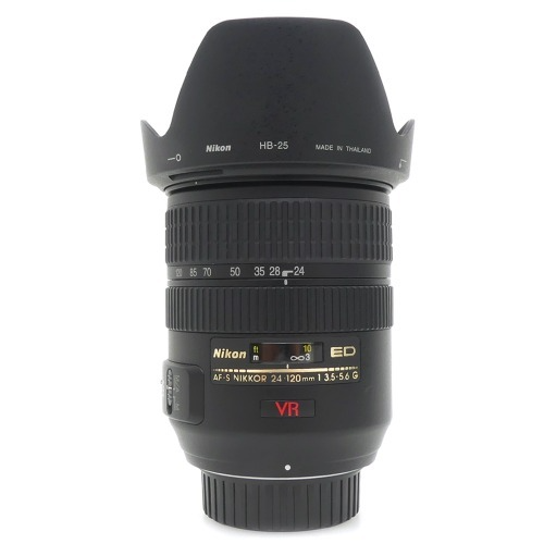 [중고] 니콘 Nikon AF-S VR Zoom NIKKOR 24-120mm ED F3.5-5.6G (IF) + HB-25 후드포함 (A+)