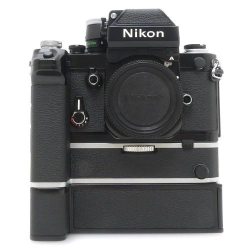 [중고] 니콘 Nikon F2 Photomic A Black BODY + 니콘 Nikon MD-2 Motor Drive + MB-1 Battery Pack + MS-1 셋트 (A+)