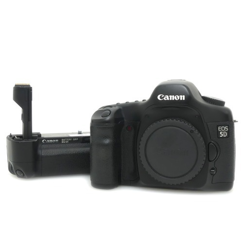[중고] 캐논 Canon EOS 5D BODY 정품 + 캐논 BG-E4 그립 + 부속포함 * 35,000 컷 (A)