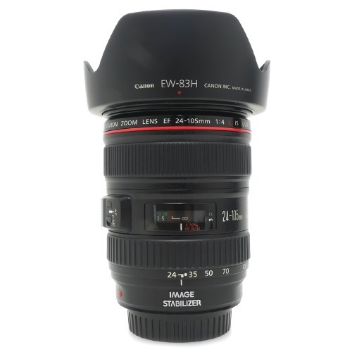 [중고] 캐논 Canon EF 24-105mm F4 L IS USM + EW-83H 후드포함 (A+)