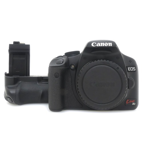 [중고] 캐논 Canon EOS Kiss X3 , EOS 500D BODY + Meike MK-450D 그립포함 + 메모리카드 , 배터리2개  , 부속포함 *  2,100컷 - 메뉴 한글 지원함 (A+)