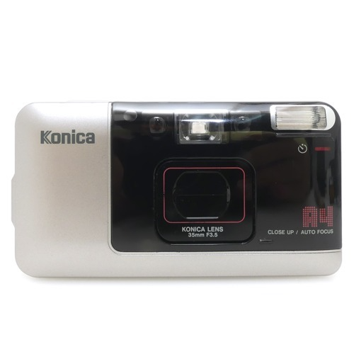 [중고] 코니카 빅미니 Konica BIG Mini A4 CLOSE UP / AUTO FOCUS -  Konica Lens 35mm F3.5  자동 필름카메라 (A)