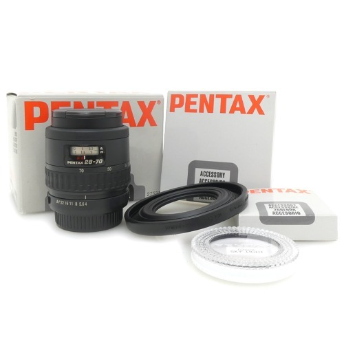 [중고] 펜탁스 PENTAX SMC FA 28-70mm F4 AL 박스품 + 펜탁스 52mm 필터 , 후드 박스품 (S)