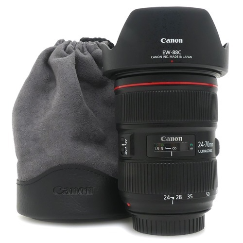 [중고] 캐논 Canon EF 24-70mm F2.8 L II USM 정품 + EW-88C 후드,케이스포함 (A+)