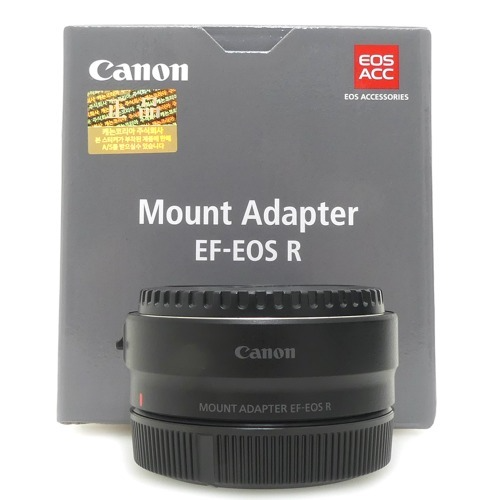 [중고] 캐논 Canon 마운트 어댑터 Mount Adapter EF-EOS R 정품,박스품 (A+)