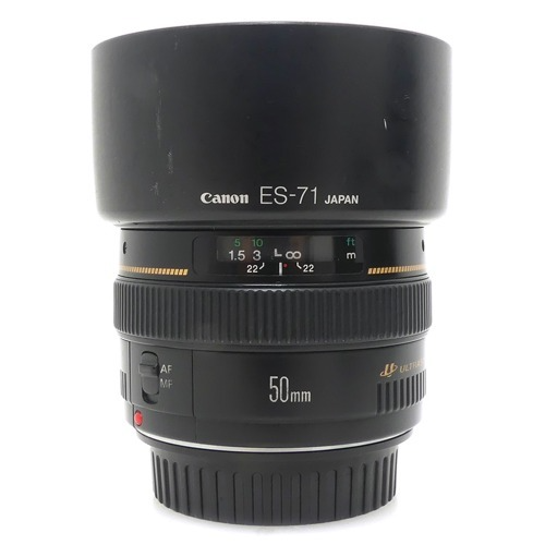 [중고] 캐논 Canon EF 50mm F1.4 USM 정품 + ES-71 후드포함 (A)