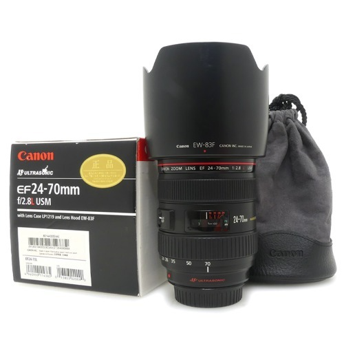 [중고] 캐논 Canon EF 24-70mm F2.8 L USM 정품 , 박스품 [ UA0119 시리얼 ] (S)