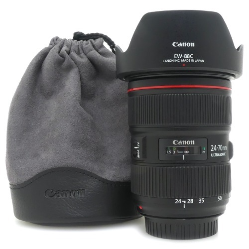 [중고] 캐논 Canon EF 24-70mm F2.8 L II USM 정품 + EW-88C 후드,케이스포함 (S)