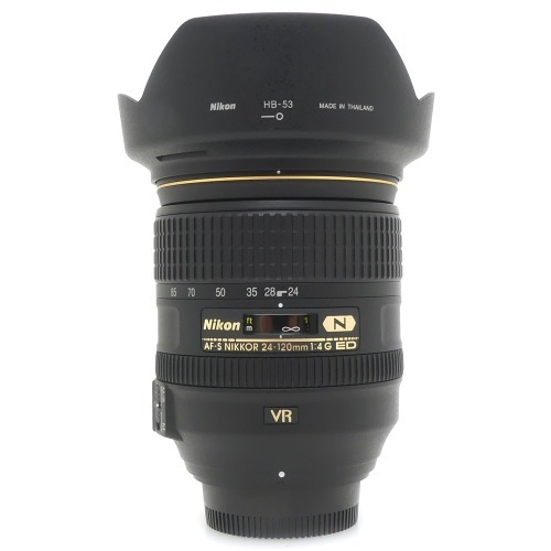 [중고] 니콘 Nikon AF-S NIKKOR 24-120mm F4 G ED VR -N - 정품 + HB-53 후드포함 (S)