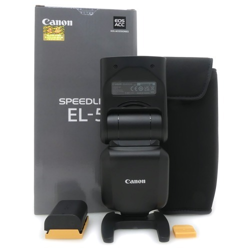 [중고] 캐논 Canon SPEEDLITE EL-5 플래시 정품 , 박스품 - 무상서비스 기간 2025년 7월 (S)