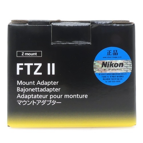 [중고-위탁판매] 니콘 Nikon FTZ II Mount Adapter 마운트 어댑터 정품 , 미사용품 , 박스품 (NEW)