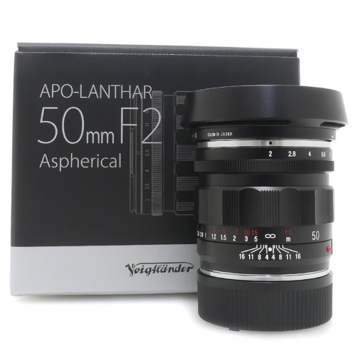 [중고] 보이그랜더 아포란타 VOIGTLANDER APO-LANTHAR 50mm F2 Aspherical 정품 + 보이그랜더 LH-13 후드포함 For 라이카 M 마운트 (A+)