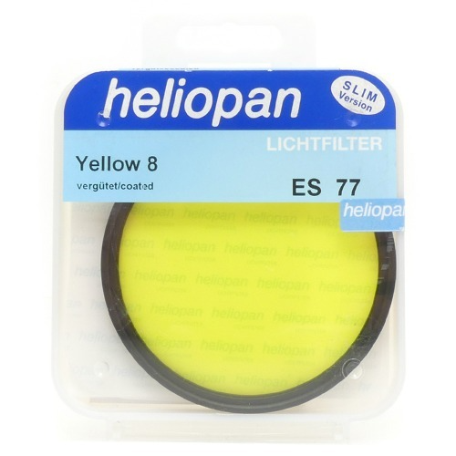 [중고] 헬리오펜 Heliopan Yellow 8 [ 77mm SLIM Version ] - 77mm  엘로우필터 (S)