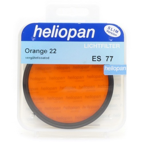 [중고] 헬리오펜 Heliopan Orange 22 [ 77mm SLIM Version ] - 77mm 오렌지필터 (S)