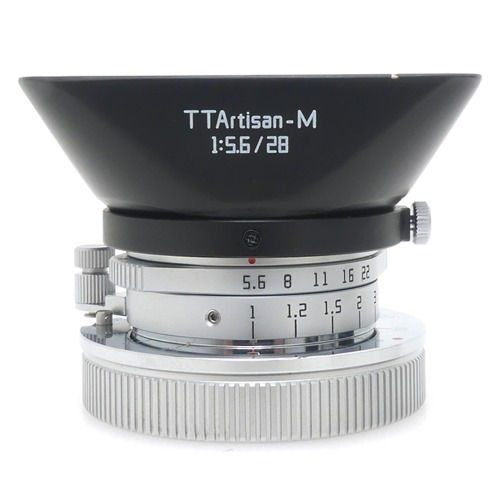 [중고] 티티아티산 TTArtisan DJ-OPTICAL 28mm F5.6 + 후드포함 For 라이카 M마운트 (A+)