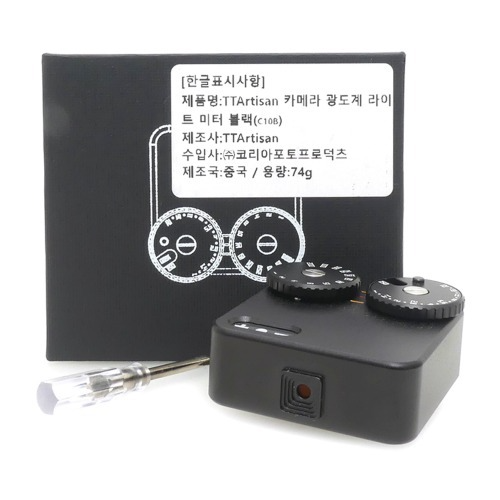 [중고] 티티아티산 TTArtisan 카메라 광도계 라이트 미터 블랙 - 노출계 - 박스품 (S)