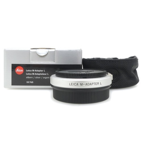 [중고] 라이카 Leica M-Adapter-L Silver 18765 [ 라이카 M렌즈 → 라이카 T/TL/SL 바디 ] (A+)