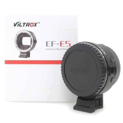 [중고] 빌트록스 VILTROX EF-E5 컨트롤링 마운트 AF 스피드부스터 렌즈 마운트 어댑터 , 박스품 - [ 캐논 EF 렌즈 → 소니 E 바디 ] (S)