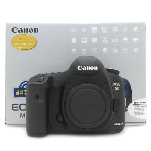 [중고] 캐논 Canon EOS 5D Mark III BODY 정품 , 박스품 * 13,500컷 * (A+)