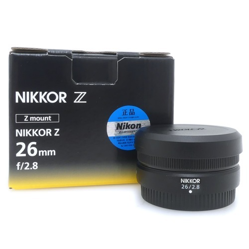 [중고] 니콘 Nikon NIKKOR Z 26mm F2.8 Pancake Lens 정품 , 박스품 - Z mount - (S)