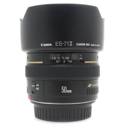 [중고] 캐논 Canon EF 50mm F1.4 USM + ES-71 II 후드포함 (A+)