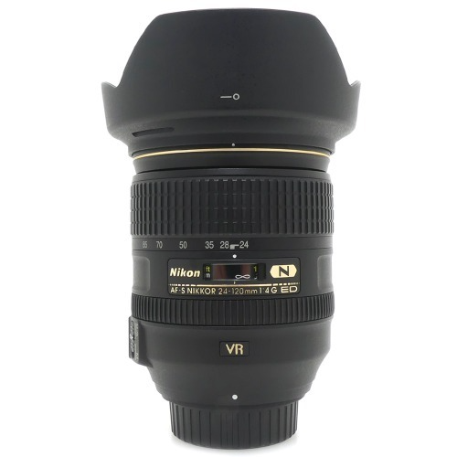 [중고] 니콘 Nikon AF-S NIKKOR 24-120mm F4 G ED VR -N - + HB-53 후드포함 (A+)
