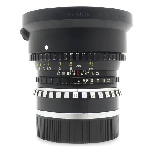[중고] 라이카 Leica SCHNEIDER-KREUZNACH PA-CURTAGON 35mm F4 Tilt and Shift f 렌즈 + B+W 60mm UV 필터 , 후드포함 For 라이카 R 마운트 (A)