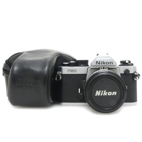[중고] 니콘 Nikon FM2 N BODY + 니콘 Nikon MF NIKKOR 50mm F1.4 + 케이스포함 (A)