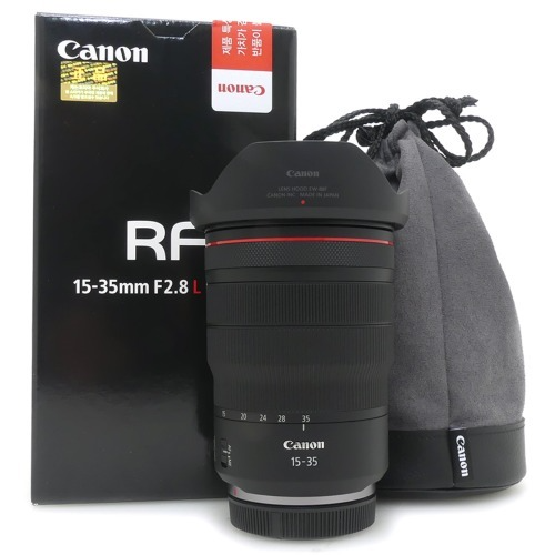 [중고] 캐논 Canon RF 15-35mm F2.8 L IS USM 정품 ,박스품 - 무상서비스 기간 2024년 8월 4일 (S)
