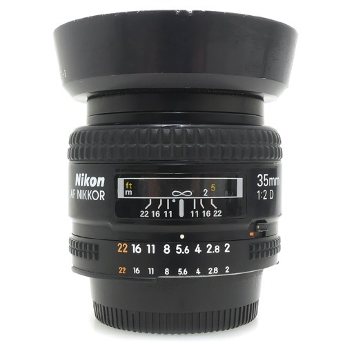 [중고] 니콘 Nikon AF NIKKOR 35mm F2 D + 니콘 HN-3 후드포함 (A-)