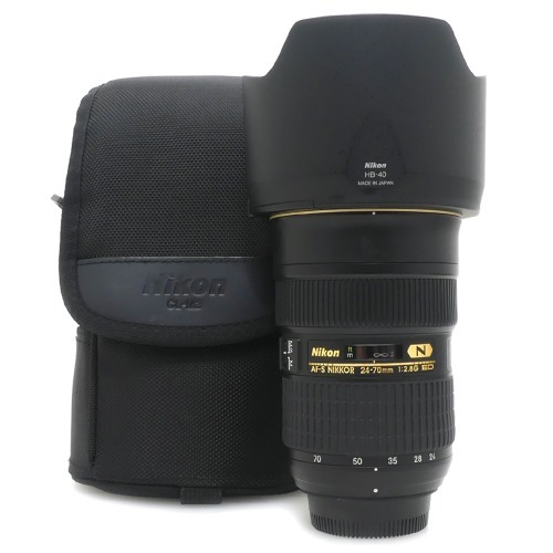 [중고] 니콘 Nikon AF-S NIKKOR 24-70mm F2.8 G ED -N- 정품 + HB-40 후드포함 (A)