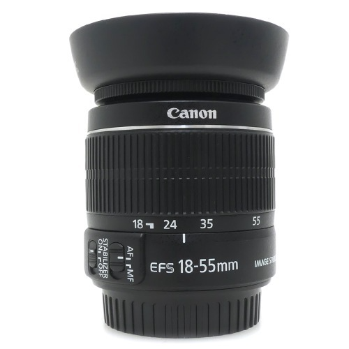 [중고] 캐논 Canon EF-S 18-55mm F3.5-5.6 II + 후드포함 (A+)