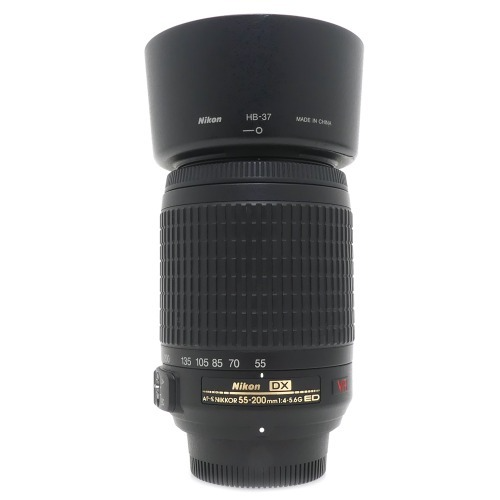 [중고] 니콘 Nikon AF-S DX VR ZOOM 55-200mm F4-5.6G (IF) 정품 + HB-37 후드포함 (A+)