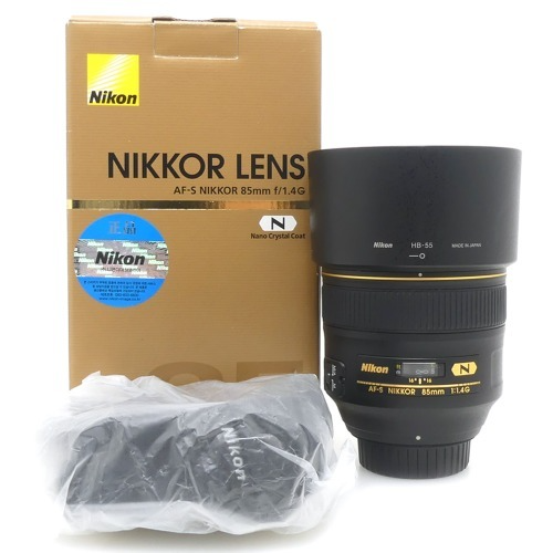 [중고] 니콘 Nikon AF-S NIKKOR 85mm F1.4 G -N- 정품 , 박스품 (A+)