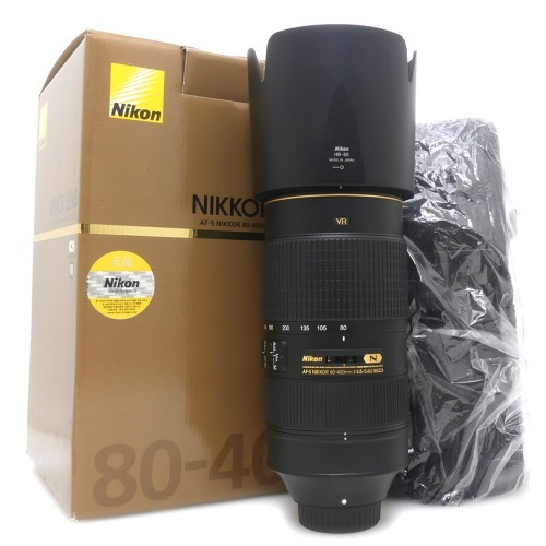 [중고] 니콘 Nikon AF-S NIKKOR 80-400mm F4.5-5.6G ED VR - N - 정품 ,박스품 (S)