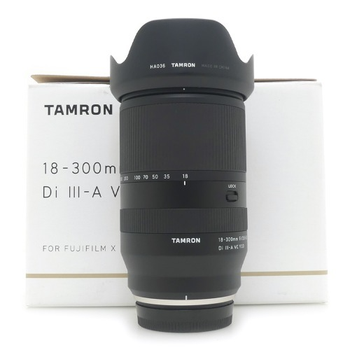 [중고] 탐론 TAMRON 18-300mm F3.5-6.3 Di III - A VC VXD B061 썬포토정품 ,박스품 For 후지필름 FUJIFILM X (APS-S) 마운트 (S)
