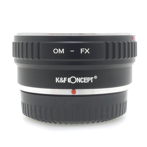 [중고] K&F Concept OM-FX 렌즈변환어댑터 [ 올림푸스 OM 마운트 렌즈 - 후지필름 FX 바디 ] 어댑터 (S)