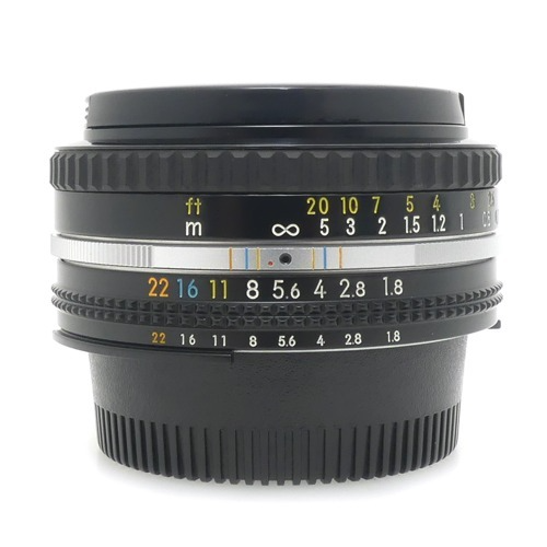 [중고] 니콘 Nikon MF Ai-s NIKKOR 50mm F1.8 Pancake Lens [ 1.5피트 0.45 미터초점거리 ] (A+)