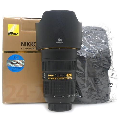 [중고] 니콘 Nikon AF-S NIKKOR 24-70mm F2.8 G ED -N- 정품 , 박스품 (S)
