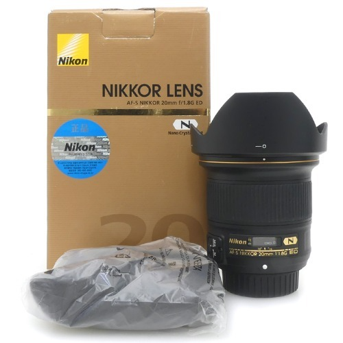 [중고] 니콘 Nikon AF-S NIKKOR 20mm F1.8 G ED -N-  정품 ,박스품 (S)
