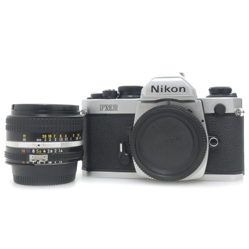 [중고] 니콘 Nikon FM2 N BODY + 니콘 Nikon MF NIKKOR 50mm F1.4 (A+)