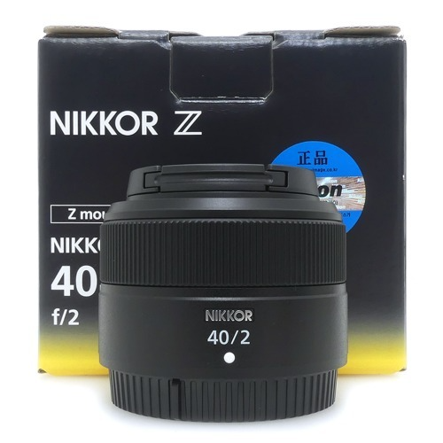 [중고] 니콘  Nikon NIKKOR Z 40mm F2 정품 , 미등록 , 박스품 Z mount - [ 1회 사용 ] (S) - 예약 -