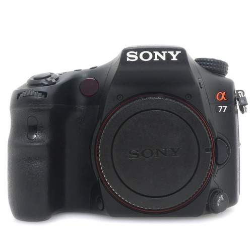 [중고] 소니 SONY SLT-A77V A77 24.3 MP Digital SLR DSLR Camera BODY 정품 + 부속포함 * 4,200컷 (A+)