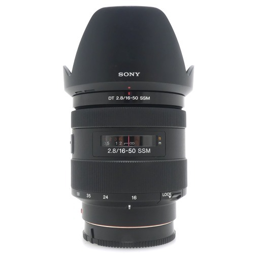 [중고] 소니 SONY DT 16-50mm F2.8 SSM [ SAL1650 ] 정품 + 후드포함  - Sony Minolta A-mount (A+)