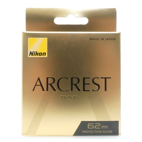 [중고] 니콘 Nikon ARCREST PROTECTION FILTER 62mm 아크레스트 필터 , 박스품 (S)