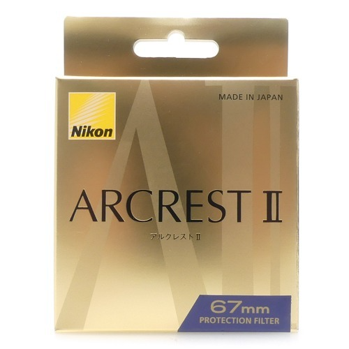 [중고] 니콘 Nikon ARCREST II PROTECTION FILTER 67mm 아크레스트 필터 , 박스품 (S)