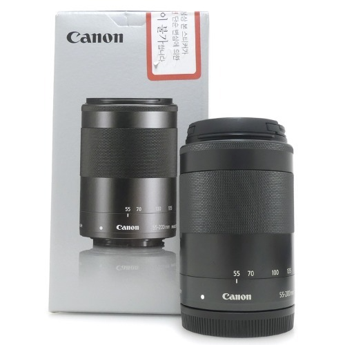 [중고] 캐논 Canon EF-M 55-200mm F4-.5-6.3 IS STM 정품 , 박스품 (A)